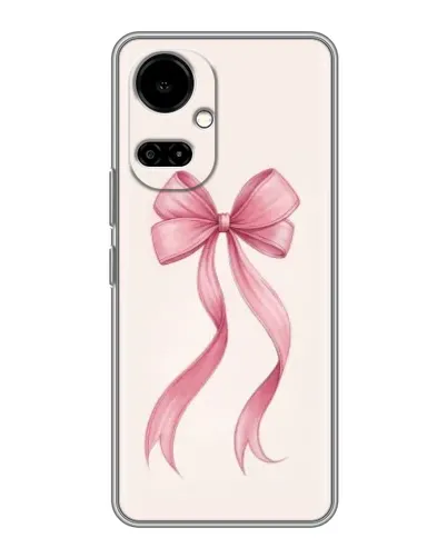 Чехол для TECNO Camon 19 (CI6n) / 19 Pro (CI8n) с картинкой «Розовый бант»