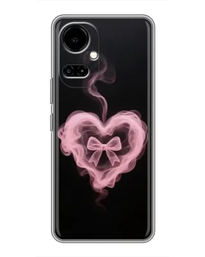 Чехол для TECNO Camon 19 (CI6n) / 19 Pro (CI8n) с картинкой «Дымчатое сердце»
