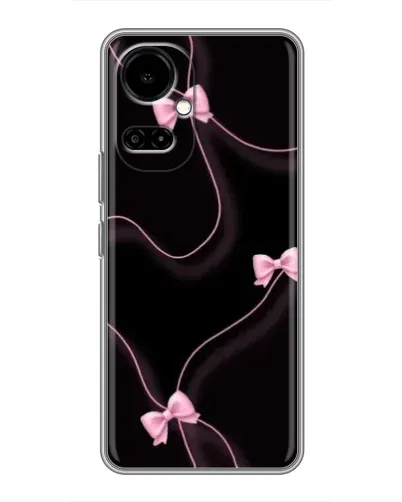 Чехол для TECNO Camon 19 (CI6n) / 19 Pro (CI8n) с картинкой «Розовые ленты»