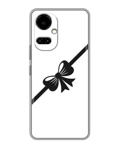 Чехол для TECNO Camon 19 (CI6n) / 19 Pro (CI8n) с картинкой «Диагональный бант»