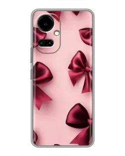 Чехол для TECNO Camon 19 (CI6n) / 19 Pro (CI8n) с картинкой «Бордовый атлас»