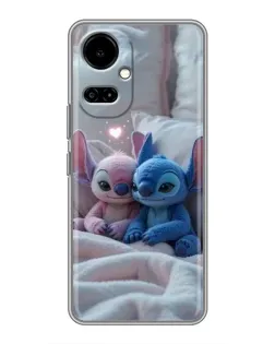 Чехол для TECNO Camon 19 (CI6n) / 19 Pro (CI8n) с картинкой «Плюшевые Стич Ангел» Чехол для TECNO Camon 19 (CI6n) / 19 Pro (CI8n) с картинкой «Плюшевые Стич Ангел»