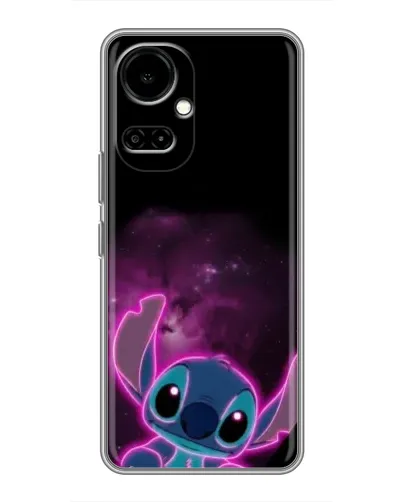 Чехол для TECNO Camon 19 (CI6n) / 19 Pro (CI8n) с картинкой «Неоновый Stitch»