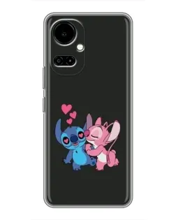 Чехол для TECNO Camon 19 (CI6n) / 19 Pro (CI8n) с картинкой «Анжел целует Стича» Чехол для TECNO Camon 19 (CI6n) / 19 Pro (CI8n) с картинкой «Анжел целует Стича»