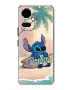 Чехол для TECNO Camon 19 (CI6n) / 19 Pro (CI8n) с картинкой «Стич на серфе» Чехол для TECNO Camon 19 (CI6n) / 19 Pro (CI8n) с картинкой «Стич на серфе»