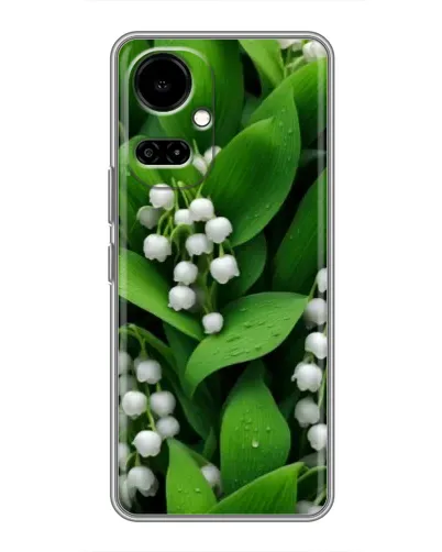 Чехол для TECNO Camon 19 (CI6n) / 19 Pro (CI8n) с картинкой «Ландыши в зелени» Чехол для TECNO Camon 19 (CI6n) / 19 Pro (CI8n) с картинкой «Ландыши в зелени»