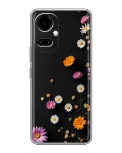 Чехол для TECNO Camon 19 (CI6n) / 19 Pro (CI8n) с картинкой «Цветочная композиция»