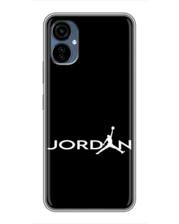 Чехол для TECNO Camon 19 Neo с картинкой «Jordan White Logo»