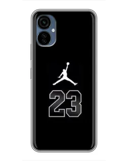 Чехол для TECNO Camon 19 Neo с картинкой «Jordan Flight 23»