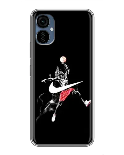 Чехол для TECNO Camon 19 Neo с картинкой «Jordan Jumpman» Чехол для TECNO Camon 19 Neo с картинкой «Jordan Jumpman»