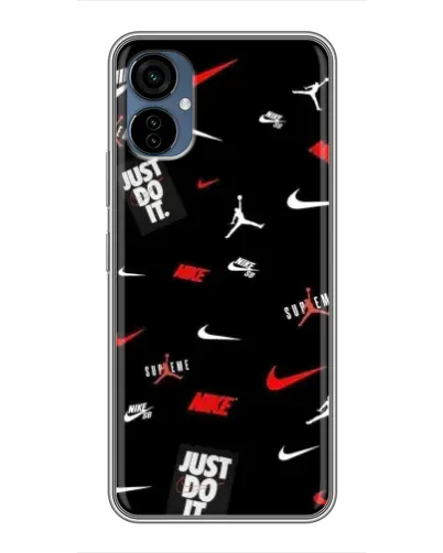 Чехол для TECNO Camon 19 Neo с картинкой «Nike Mix Pattern» Чехол для TECNO Camon 19 Neo с картинкой «Nike Mix Pattern»