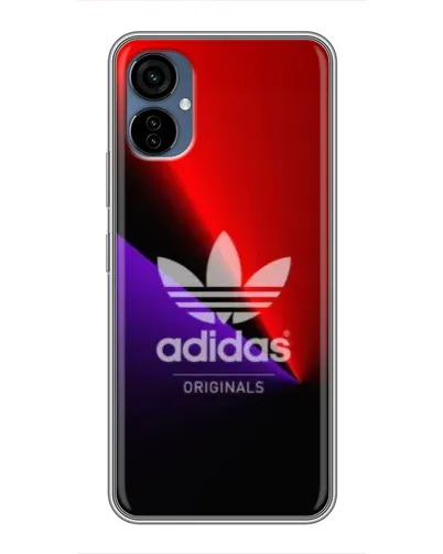 Чехол для TECNO Camon 19 Neo с картинкой «Adidas Red Neon» Чехол для TECNO Camon 19 Neo с картинкой «Adidas Red Neon»