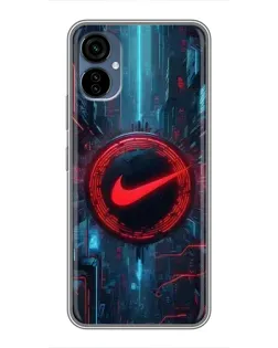 Чехол для TECNO Camon 19 Neo с картинкой «Техногенный стиль Nike»