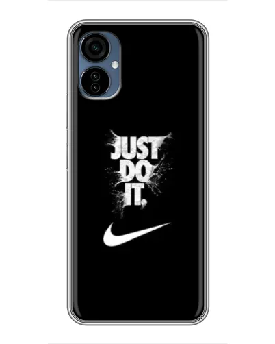 Чехол для TECNO Camon 19 Neo с картинкой «Текстовый принт Nike»