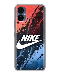 Чехол для TECNO Camon 19 Neo с картинкой «Градиентный принт Найк»