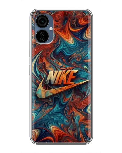 Чехол для TECNO Camon 19 Neo с картинкой «Nike в абстракции»