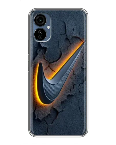 Чехол для TECNO Camon 19 Neo с картинкой «Объемный логотип Найк»