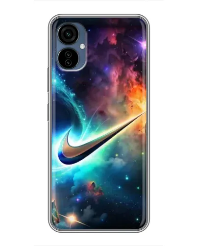 Чехол для TECNO Camon 19 Neo с картинкой «Космический Nike Swoosh»