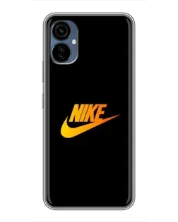 Чехол для TECNO Camon 19 Neo с картинкой «Золотой логотип Nike»