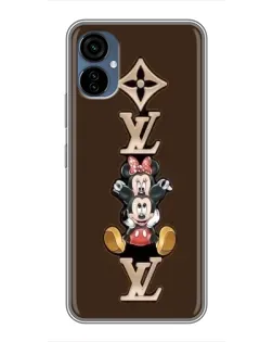 Чехол для TECNO Camon 19 Neo с картинкой «LV и Микки Маус»