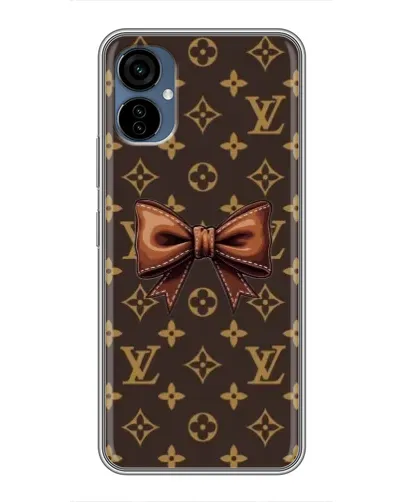 Чехол для TECNO Camon 19 Neo с картинкой «LV с бантом»