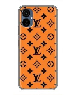 Чехол для TECNO Camon 19 Neo с картинкой «Оранжевый стиль LV»