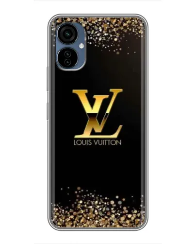 Чехол для TECNO Camon 19 Neo с картинкой «LV — золотые искры»