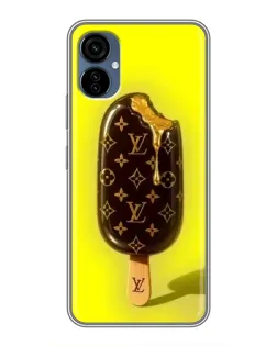 Чехол для TECNO Camon 19 Neo с картинкой «Мороженое от LV»