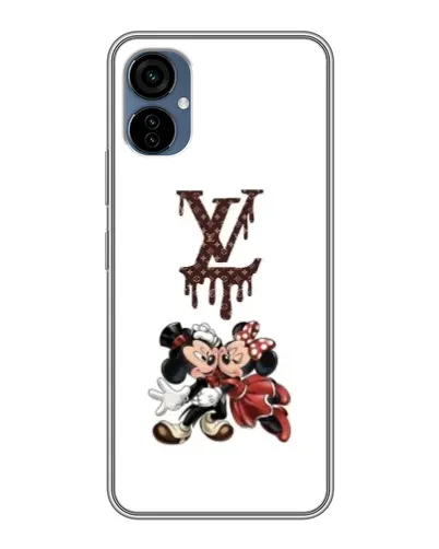 Чехол для TECNO Camon 19 Neo с картинкой «LV и Микки Маус»