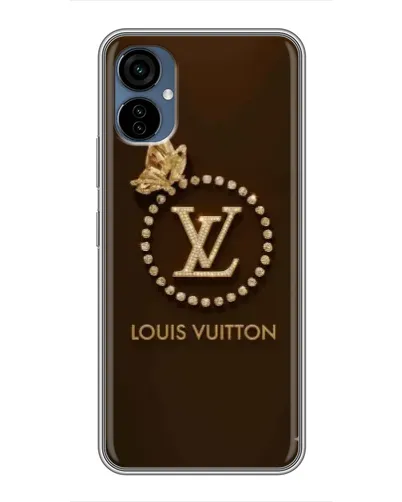 Чехол для TECNO Camon 19 Neo с картинкой «LV — золотая печать»