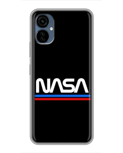 Чехол для TECNO Camon 19 Neo с картинкой «NASA — классика Red Blue»