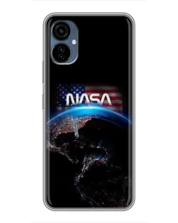 Чехол для TECNO Camon 19 Neo с картинкой «Земля из космоса NASA»