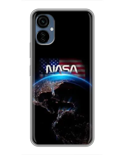 Чехол для TECNO Camon 19 Neo с картинкой «Земля из космоса NASA»