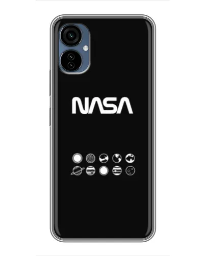 Чехол для TECNO Camon 19 Neo с картинкой «NASA — технический принт»