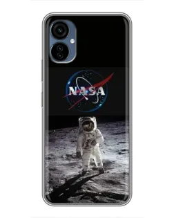 Чехол для TECNO Camon 19 Neo с картинкой «Астронавт на Луне»
