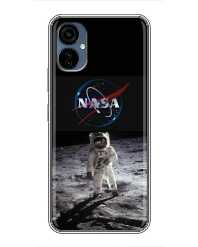 Чехол для TECNO Camon 19 Neo с картинкой «Астронавт на Луне»