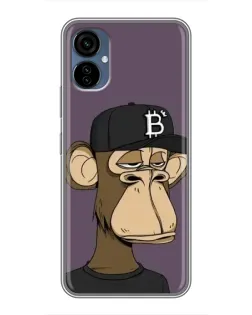 Чехол для TECNO Camon 19 Neo с картинкой «Bored Ape в кепке»