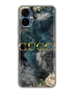Чехол для TECNO Camon 19 Neo с картинкой «Абстрактные цветы Gucci»