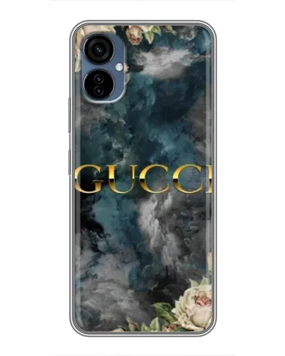 Чехол для TECNO Camon 19 Neo с картинкой «Абстрактные цветы Gucci» Чехол для TECNO Camon 19 Neo с картинкой «Абстрактные цветы Gucci»
