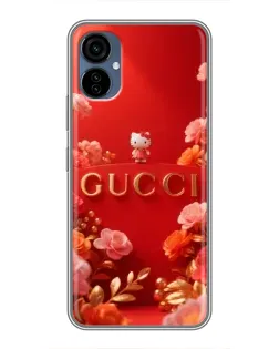 Чехол для TECNO Camon 19 Neo с картинкой «Gucci — золотой сад»
