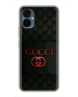 Чехол для TECNO Camon 19 Neo с картинкой «Gucci — стеганый черный»