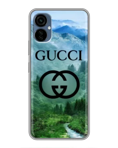 Чехол для TECNO Camon 19 Neo с картинкой «Gucci — горный пейзаж» Чехол для TECNO Camon 19 Neo с картинкой «Gucci — горный пейзаж»