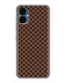 Чохол для TECNO Camon 19 Neo з картинкою «Gucci — шоколадна сітка»