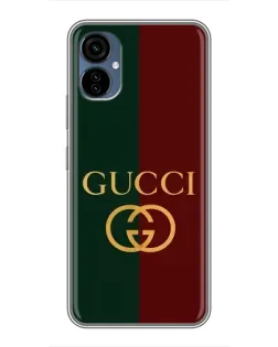 Чохол для TECNO Camon 19 Neo з картинкою «Gucci — темно-зелений градієнт»