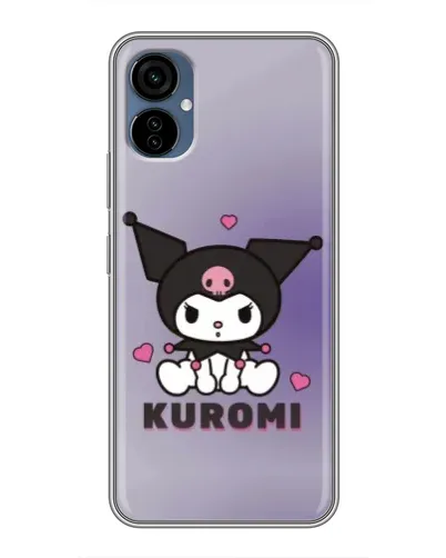 Чехол для TECNO Camon 19 Neo с картинкой «Kuromi — фиолетовый арт» Чехол для TECNO Camon 19 Neo с картинкой «Kuromi — фиолетовый арт»