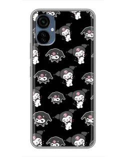 Чехол для TECNO Camon 19 Neo с картинкой «Черный паттерн Kuromi» Чехол для TECNO Camon 19 Neo с картинкой «Черный паттерн Kuromi»