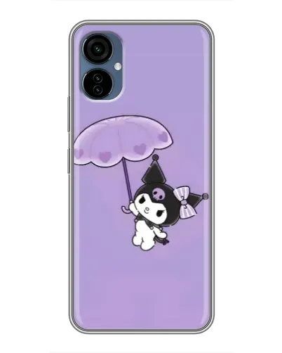 Чехол для TECNO Camon 19 Neo с картинкой «Kuromi с зонтиком» Чехол для TECNO Camon 19 Neo с картинкой «Kuromi с зонтиком»