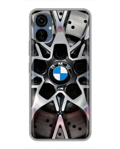 Чехол для TECNO Camon 19 Neo с картинкой «BMW — деталь диска»