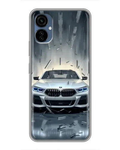 Чехол для TECNO Camon 19 Neo с картинкой «BMW в свете фар»