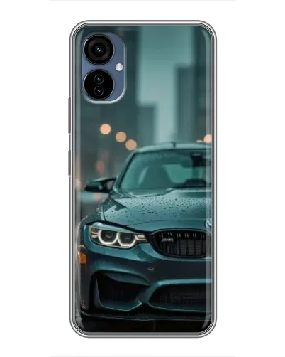 Чехол для TECNO Camon 19 Neo с картинкой «BMW в огнях города»